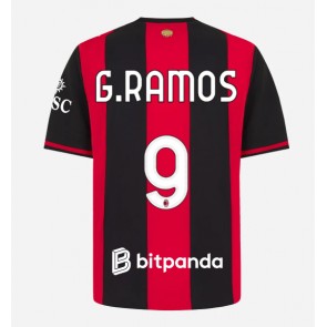 AC Milan Goncalo Ramos #9 Hjemmebanetrøje 2026-27 Kortærmet